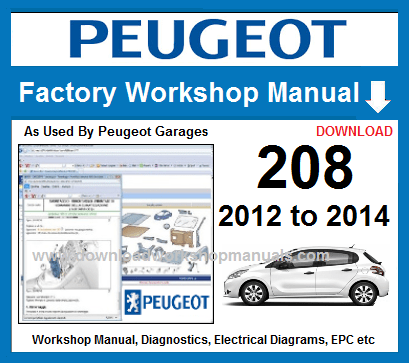 Peugeot 208 Workshop Repair Manual Download